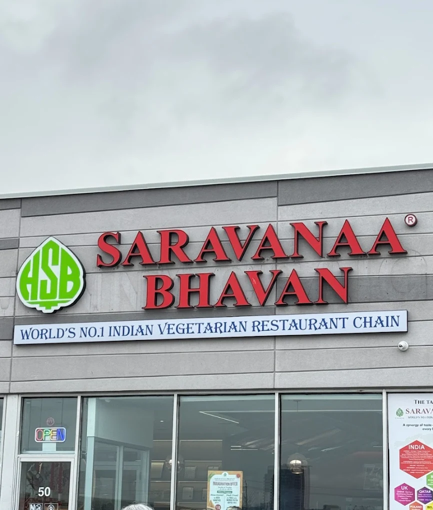 SARAVANAA BHAVAN Restaurant - Brampton