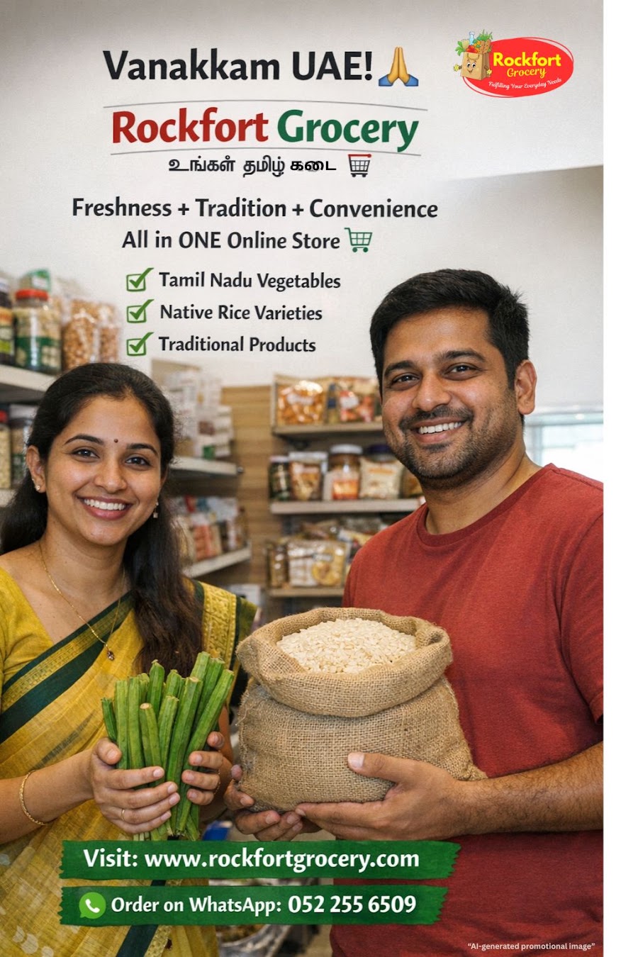 Rockfort Grocery – உங்கள் தமிழ் கடை / Tamil Grocery Shop